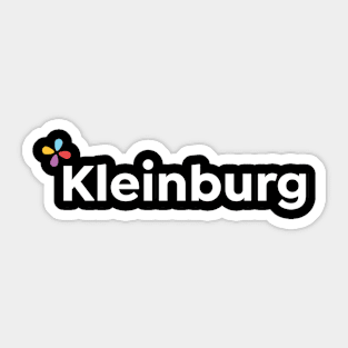 Kleinburg Logo White Sticker